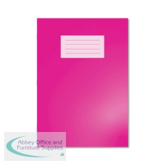 Hamelin Oxford Exercise Book 8mm Lined 80 Page A4 Pink (Pack of 50) 400136168