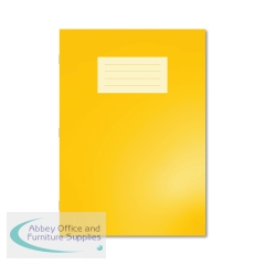 Hamelin Oxford Exercise Book 7mm Squared 80 Page A4 Yellow (Pack of 50) 400136195