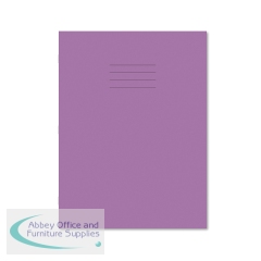 Hamelin Exercise Book 8mm Lined 80 Page A4+ Purple (Pack of 50) 400206239