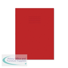 Hamelin Exercise Book 8mm Lined 80 Page A4+ Red (Pack of 50) 400206470