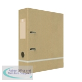 Oxford Touareg Lever Arch File 80mm Spine A4 Kraft Natural 400141471