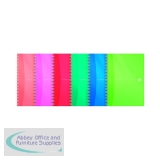 Oxford Poly Translucent Wirebound Notebook A4 Assorted (5 Pack) 100104241