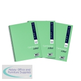 Cambridge Ruled Margin Wirebound Jotter Notebook 200 Pages A4 (3 Pack) 400039062