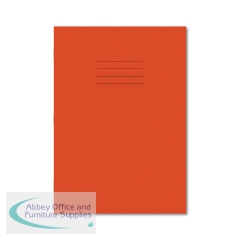 Hamelin Exercise Book 8mm Lined 80 Page A4 Orange (Pack of 50) 100104178