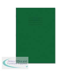 Hamelin Exercise Book 8mm Lined 80 Page A4 Dark Green (Pack of 50) 100101168