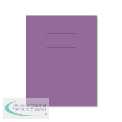 Hamelin Exercise Book 8mm Lined 80 Page 229x178mm Purple (Pack of 100) 100100013