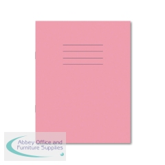 Hamelin Exercise Book 8mm Lined 80 Page 229x178mm Pink (Pack of 100) 100105435