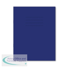 Hamelin Exercise Book 8mm Lined 80 Page 229x178mm Dark Blue (Pack of 100) 100104352