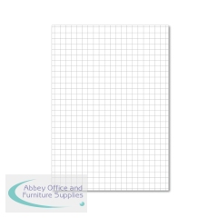 Hamelin Loose Leaf Paper 10mm Squared 1000 Page Unpunched A4 (Pack of 5) 100101547