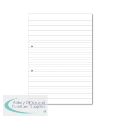 Hamelin Loose Leaf Paper 8mm Lined 1000 Page Punched 2 Hole A4 (Pack of 5) 100105063