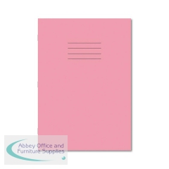 Hamelin Exercise Book 8mm Lined 80 Page A4 Pink (Pack of 50) 100100985