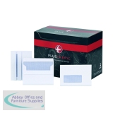 Plus Fabric C6 Envelope Wallet Window Self Seal 120gsm White (500 Pack) F22670