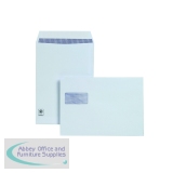 Plus Fabric C4 Envelope Pocket Window Peel and Seal 120gsm White (250 Pack) F28749