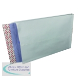 Plus Fabric Gusset Envelope 381x254x25mm Peel and Seal 120gsm White (Pack of 100) H28866