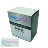 Ergo-Brite Drywipe Marker Rubber Grip Black (Pack of 48) JN10110