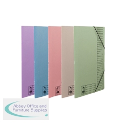 Concord 9-Part File Foolscap Elasticated Assorted (Pack of 10) 19099