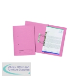 Exacompta Guildhall Transfer File 285gsm Foolscap Pink (Pack of 25) 346-PNKZ