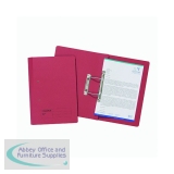 Exacompta Guildhall Transfer File 285gsm Foolscap Red (Pack of 25) 346-REDZ