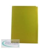 Guildhall Square Cut Folder Mediumweight Foolscap Yellow (Pack of 100) FS250-YLWZ