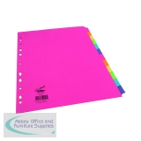 Concord Divider 12-Part A4 160gsm Bright Assorted 50999