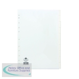 Concord 10-Part Subject Divider White A4 79701