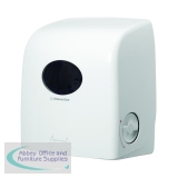 Aquarius White Slimroll Hand Towel Dispenser 6953
