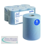 Scott Essential Slimroll Hand Towel Roll Blue 190m (6 Pack) 6696