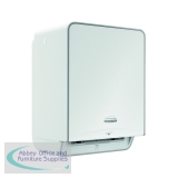 Kimberly Clark ICON Automatic Rolled Hand Towel Dispenser White and Faceplate White Mosaic 53940