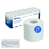 Kleenex 3-Ply Toilet Rolls Toilet Tissue Sheets White (Pack of 72) 8459