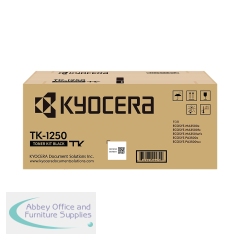 Kyocera TK-1250 Toner Cartridge Black TK-1250
