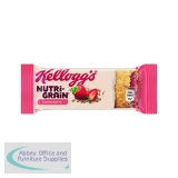 Kellogg\'s Strawberry Nutrigrain Breakfast Bars 37g (Pack of 25) 5218680000