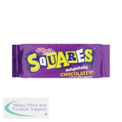 Kelloggs Rice Krispies Squares Delightfully Chocolatey Snack Bars 36g (Pack of 30) 7147224000