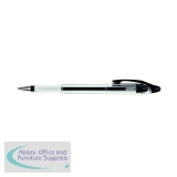 Q-Connect Delta Ballpoint Pen Medium Black (12 Pack) KF00375