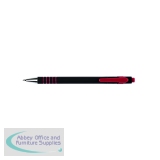Q-Connect Lamda Ballpoint Pen Medium Red (12 Pack) KF00671