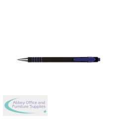 Q-Connect Lamda Ballpoint Pen Medium Blue (12 Pack) KF00673
