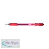 Q-Connect Quick Dry Gel Pen Medium Red (12 Pack) KF00680