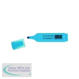 Q-Connect Blue Highlighter Pen (10 Pack) KF01114