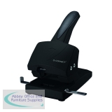 Q-Connect Extra Heavy Duty Hole Punch 63 Sheet Black 865P
