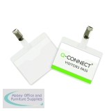 Q-Connect Visitor Badge 60x90mm (25 Pack) KF01560