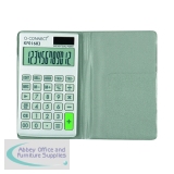 Q-Connect Silver Large 12-Digit Pocket Calculator KF01603