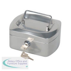 Q-Connect Cash Box 6 Inch Universal Coin Tray Silver KF03316