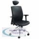 Aquarii High Back Synchro Chair Leather Black KF03390