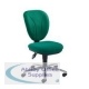 Cappela Medium Back Permanent Contact Operators Chair Aqua KF03415