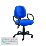 Arista Concept Medium Back Operator Chair 700x700x840-970mm Blue KF03452