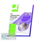 Q-Connect A4 Laminating Pouch 125x2 Micron (100 Pack) KF04116
