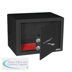 Q-Connect Key Operated Safe 10 Litre Black KF10475