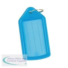 Q-Connect Sliding Key Fobs Blue (Pack of 40) KF10480