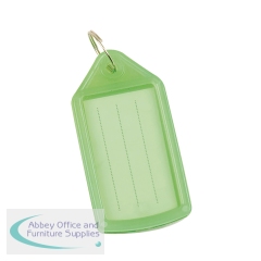 Q-Connect Sliding Key Fobs Green (Pack of 40) KF10482