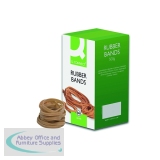 Q-Connect Rubber Bands No.64 88.9 x 6.3mm 500g KF10549