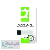 Q-Connect Black/Silver USB 3.0 High Performance 256GB Flash Drive KF11510